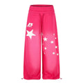 Gradient Star Print Sweatpants