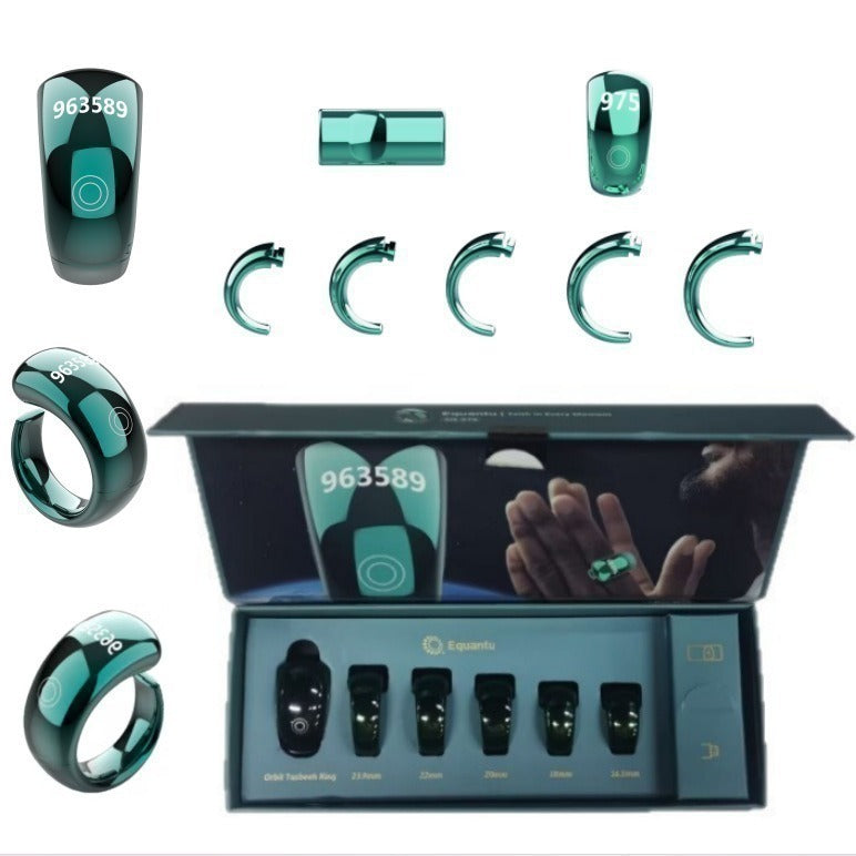 Couples Smart Counter Portable Digital Counter Multi-functional Touch Screen Counting Ring
