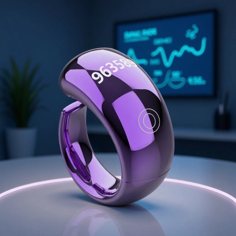 Couples Smart Counter Portable Digital Counter Multi-functional Touch Screen Counting Ring