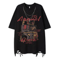 Old TV printed short sleeved shirt