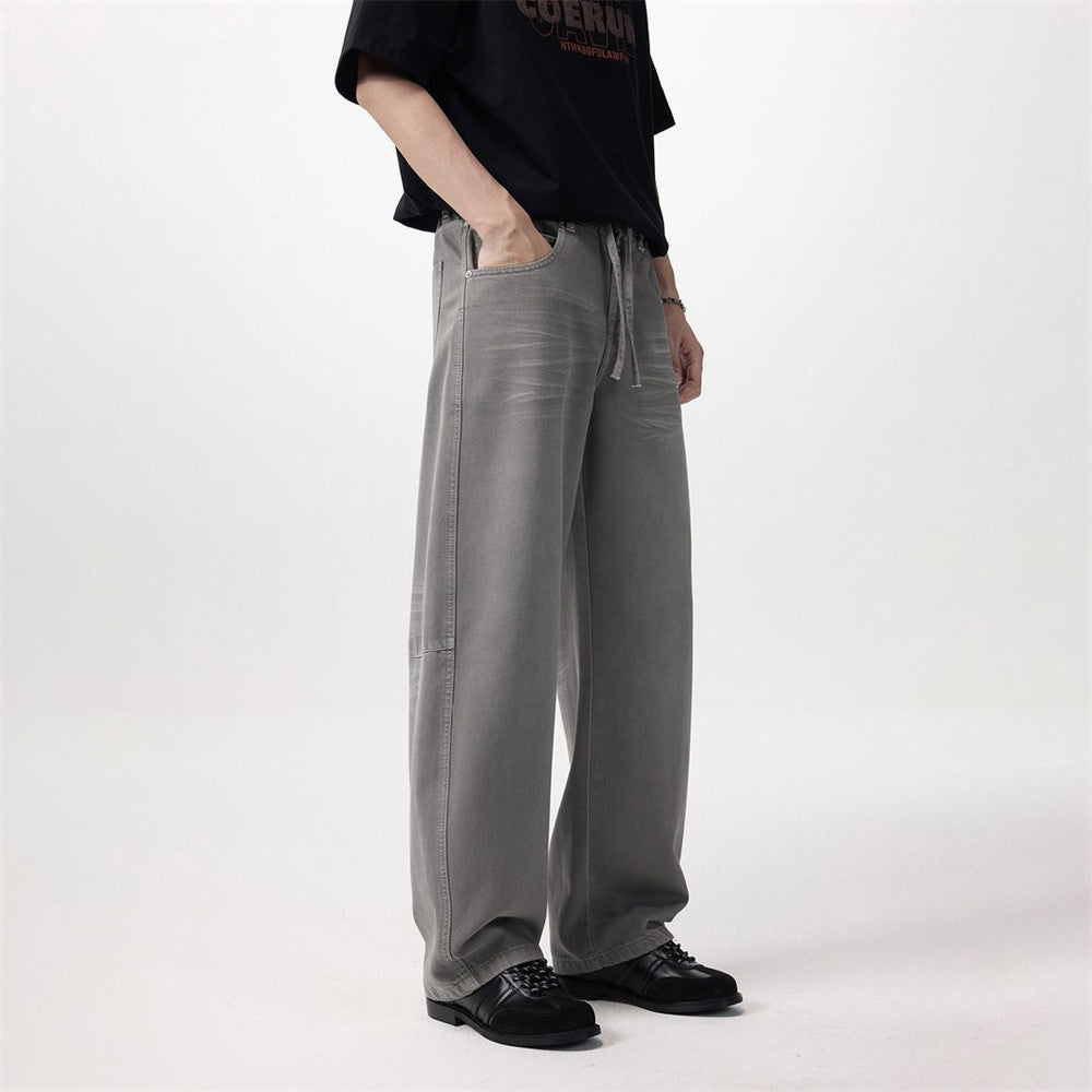Wash and make old denim pants