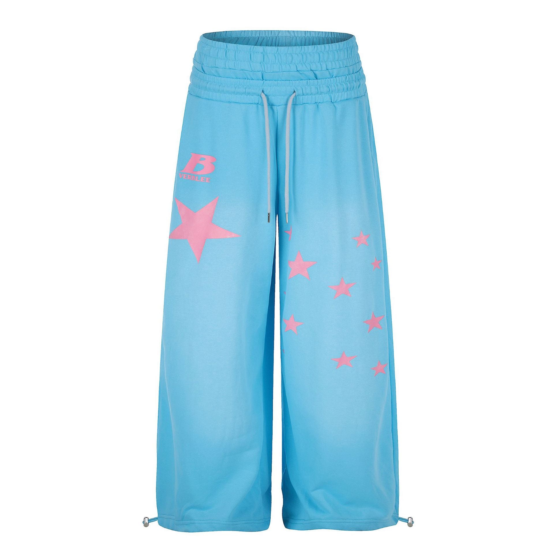 Gradient Star Print Sweatpants