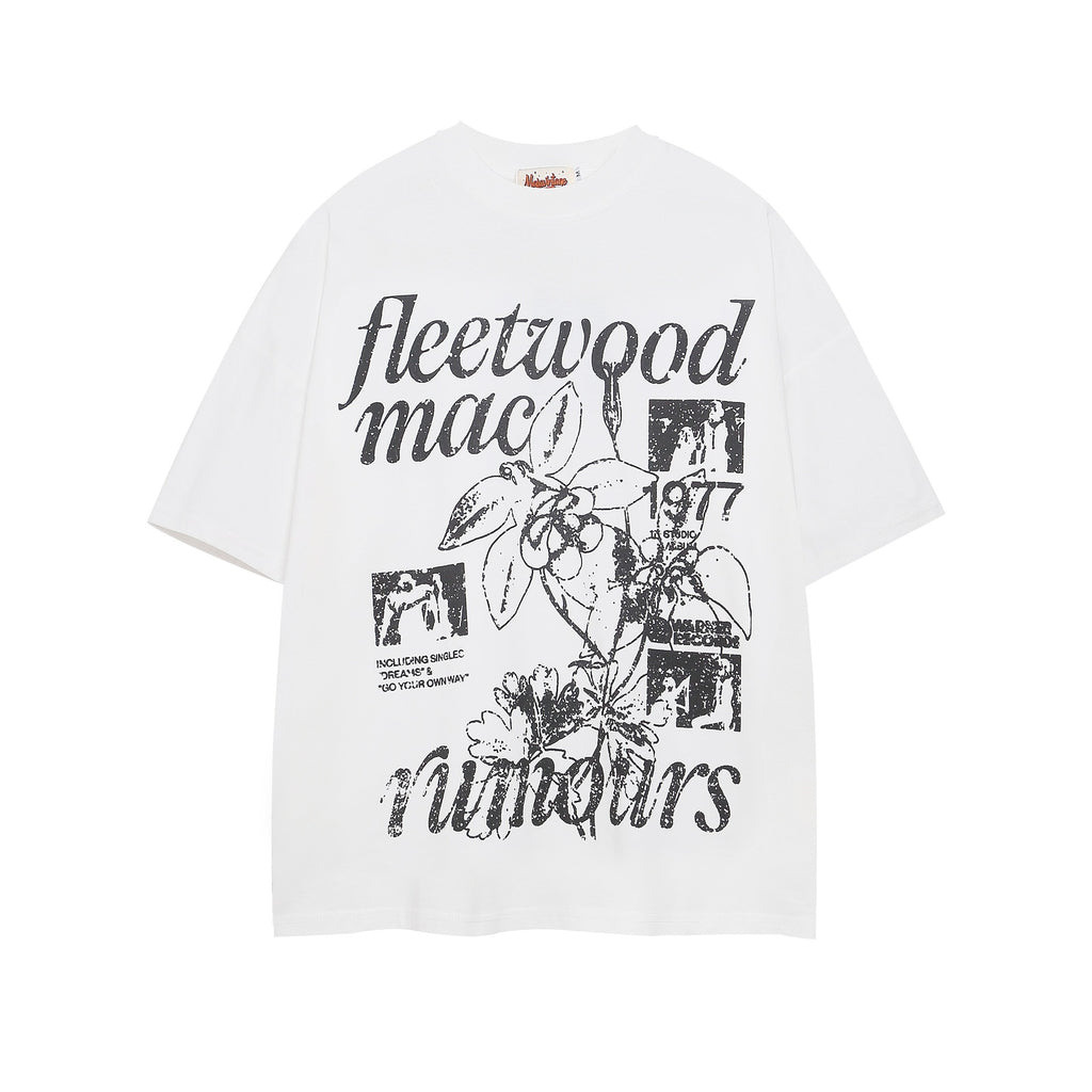 vintage printed short sleeves