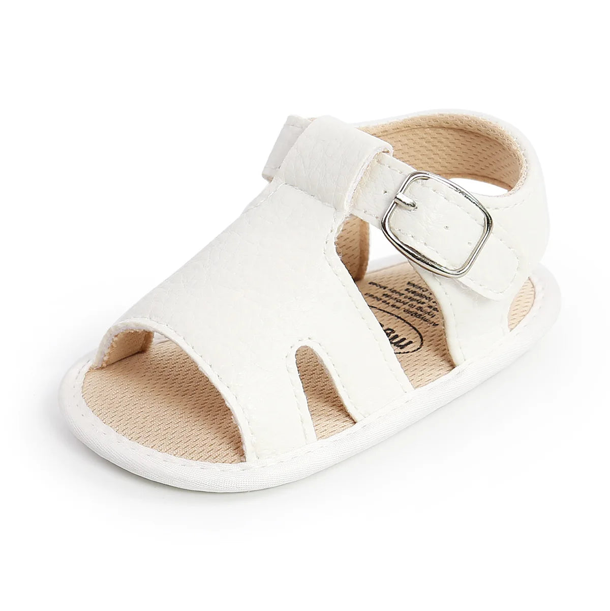 Meckior Baby Shoes Summer Baby Boy Girl Shoes Toddler Flats Sandals Soft Rubber Sole Anti-Slip Bowknot Crib First Walker Shoes