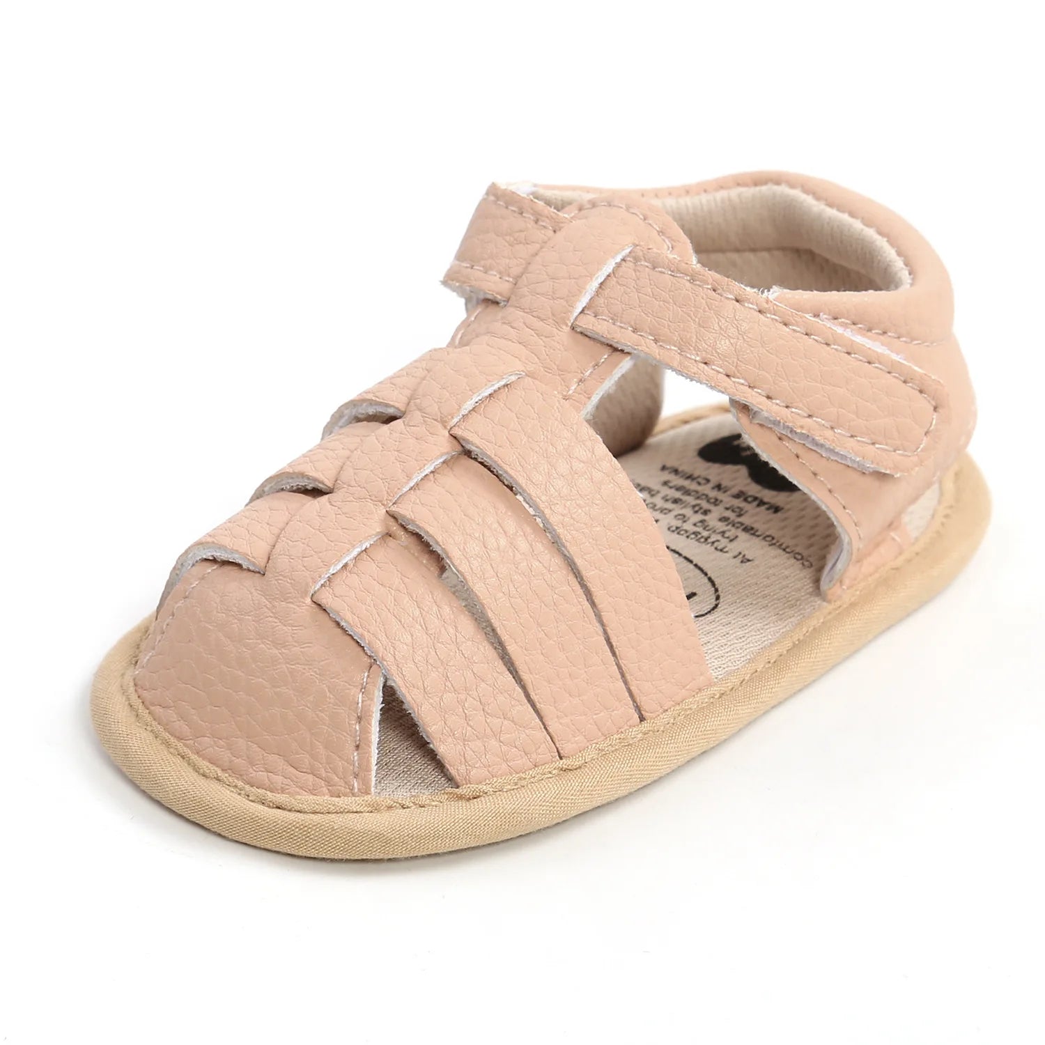 Meckior Baby Shoes Summer Baby Boy Girl Shoes Toddler Flats Sandals Soft Rubber Sole Anti-Slip Bowknot Crib First Walker Shoes