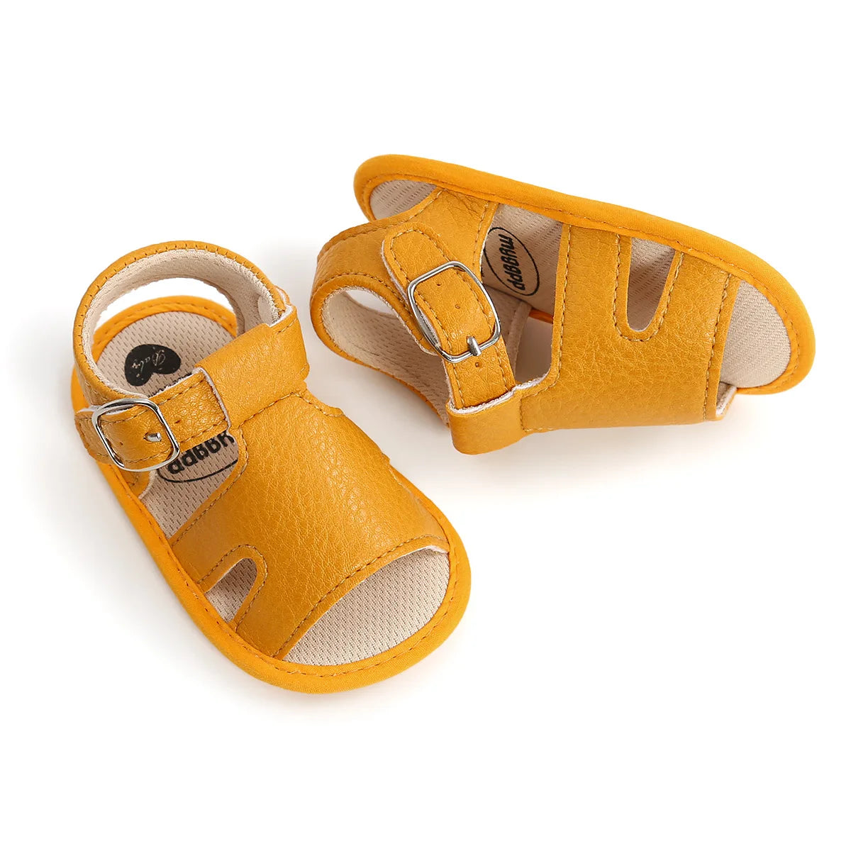 Meckior Baby Shoes Summer Baby Boy Girl Shoes Toddler Flats Sandals Soft Rubber Sole Anti-Slip Bowknot Crib First Walker Shoes