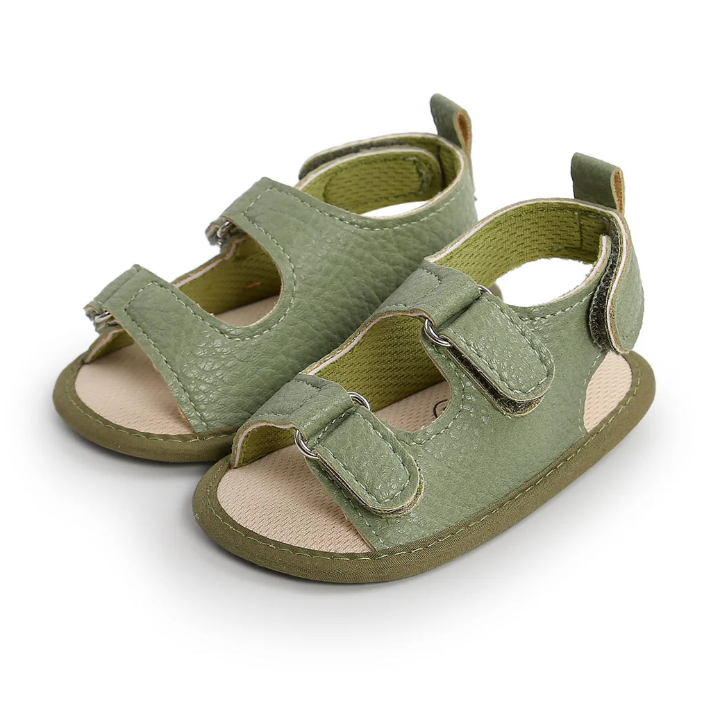 Meckior Baby Shoes Summer Baby Boy Girl Shoes Toddler Flats Sandals Soft Rubber Sole Anti-Slip Bowknot Crib First Walker Shoes