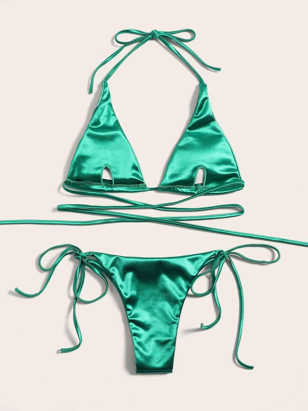 Women's Wrap Around Halter Bikini