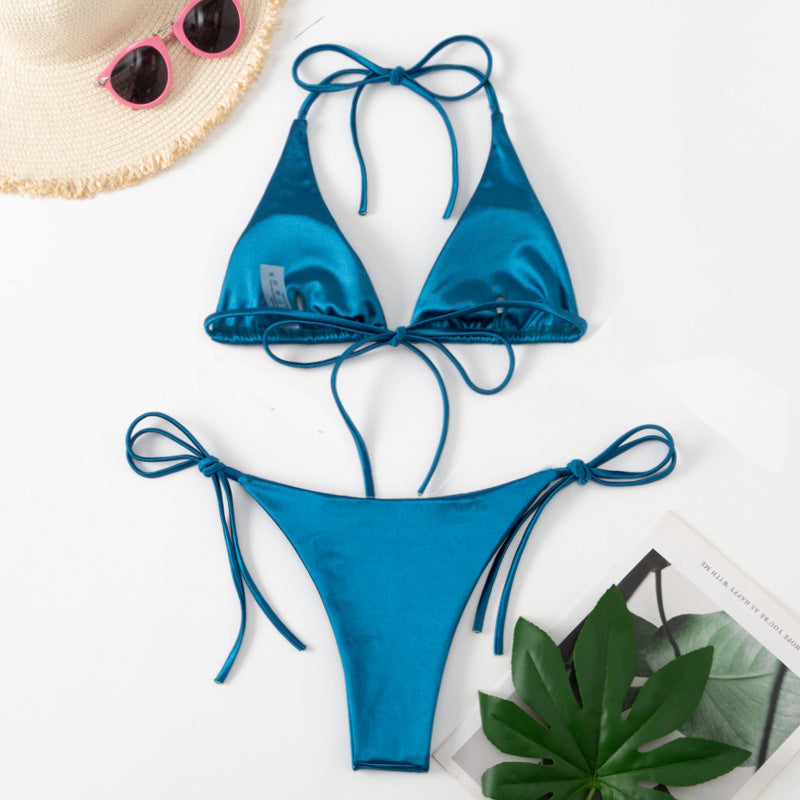 Women's Wrap Around Halter Bikini