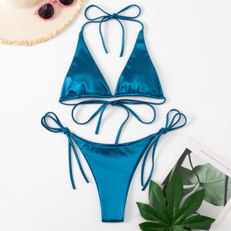 Women's Wrap Around Halter Bikini
