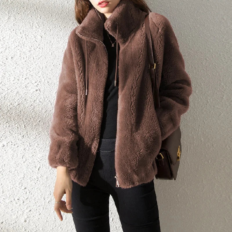 Women's Autumn Fur Coat