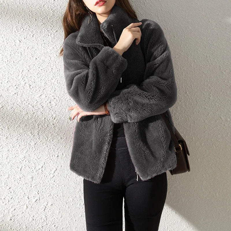 Women's Autumn Fur Coat