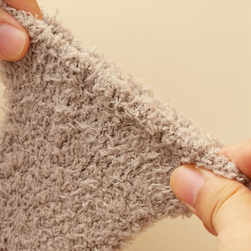 Winter Thick Newborn Socks Coral Fleece Warm Kids Leg Warmers Girls Boys Toddler Soft Baby Autumn Anti-slip Children Plus Stuff