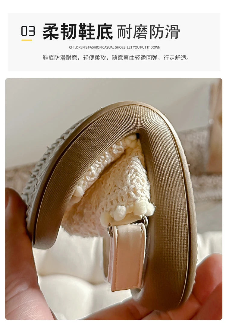 Kids Fashion Girls Sandals 2024 New Soft Ethnic French Wind Open-toe Cool Breatheable Princess Shoes Children Versatile Platform