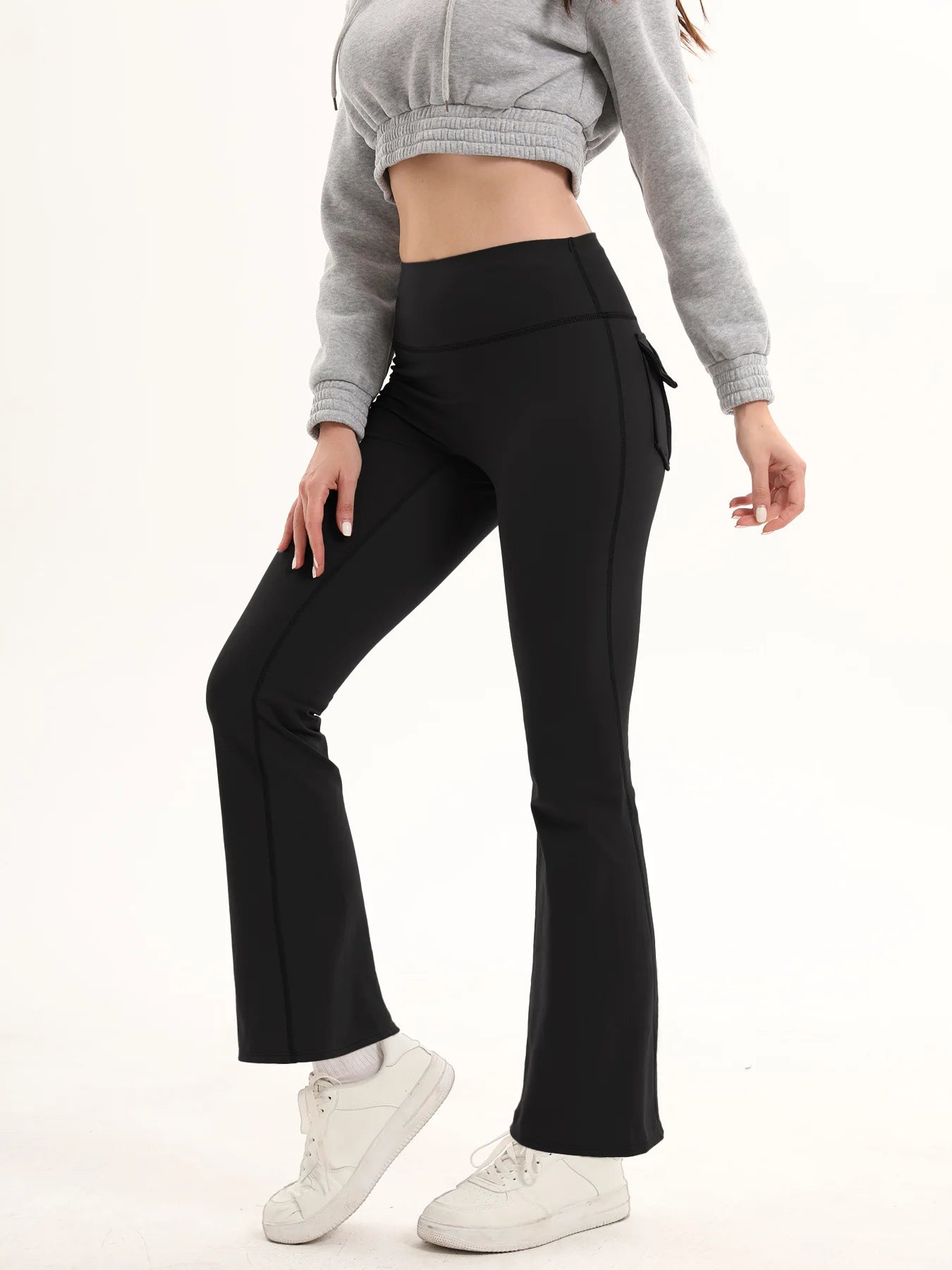 Women's High Waisted Flared Yoga Pants
