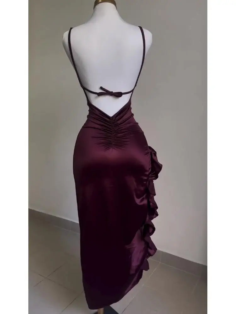 Y2K Halter Top dress