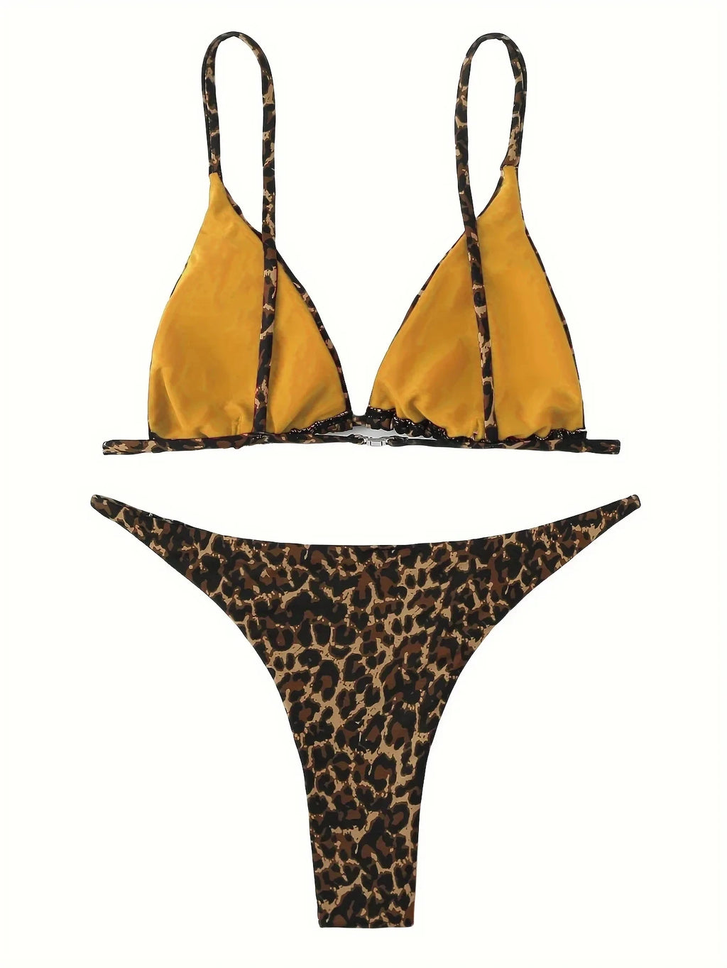 Leopard Print Bikini SwimSuit