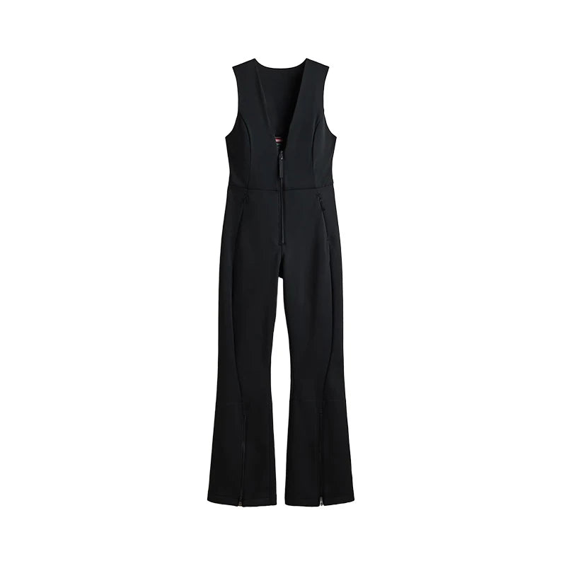 Women's Chic White Hooded Jumpsuit