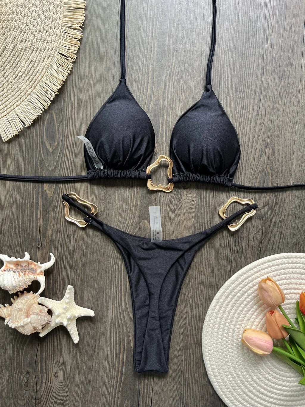 Halter Micro Bikini 2026 Women Swimsuit Solid Swimwear Thong Bikinis Set Brazilian Beach Wear Bathing Suit Biquini Female