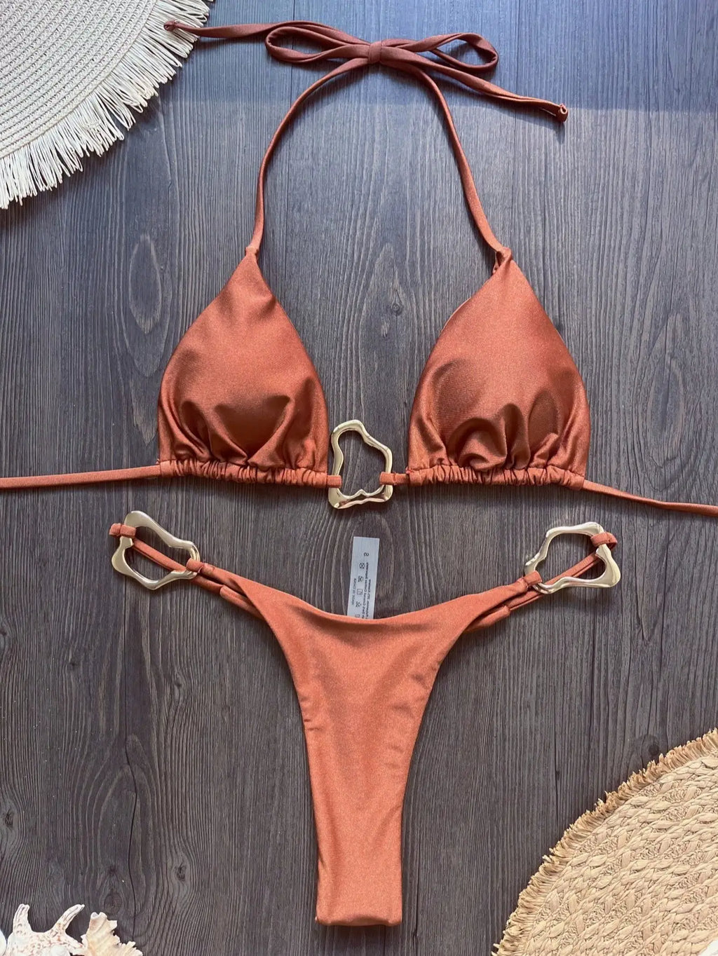 Halter Micro Bikini 2026 Women Swimsuit Solid Swimwear Thong Bikinis Set Brazilian Beach Wear Bathing Suit Biquini Female