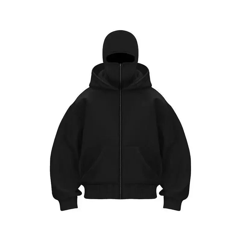 Men's 2n1 Face Thermal + Hooded Sweatshirt