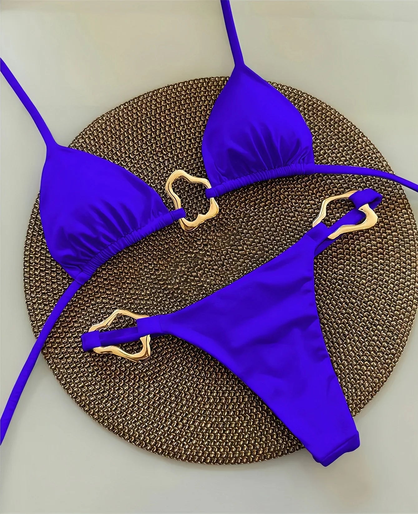 Halter Micro Bikini 2026 Women Swimsuit Solid Swimwear Thong Bikinis Set Brazilian Beach Wear Bathing Suit Biquini Female