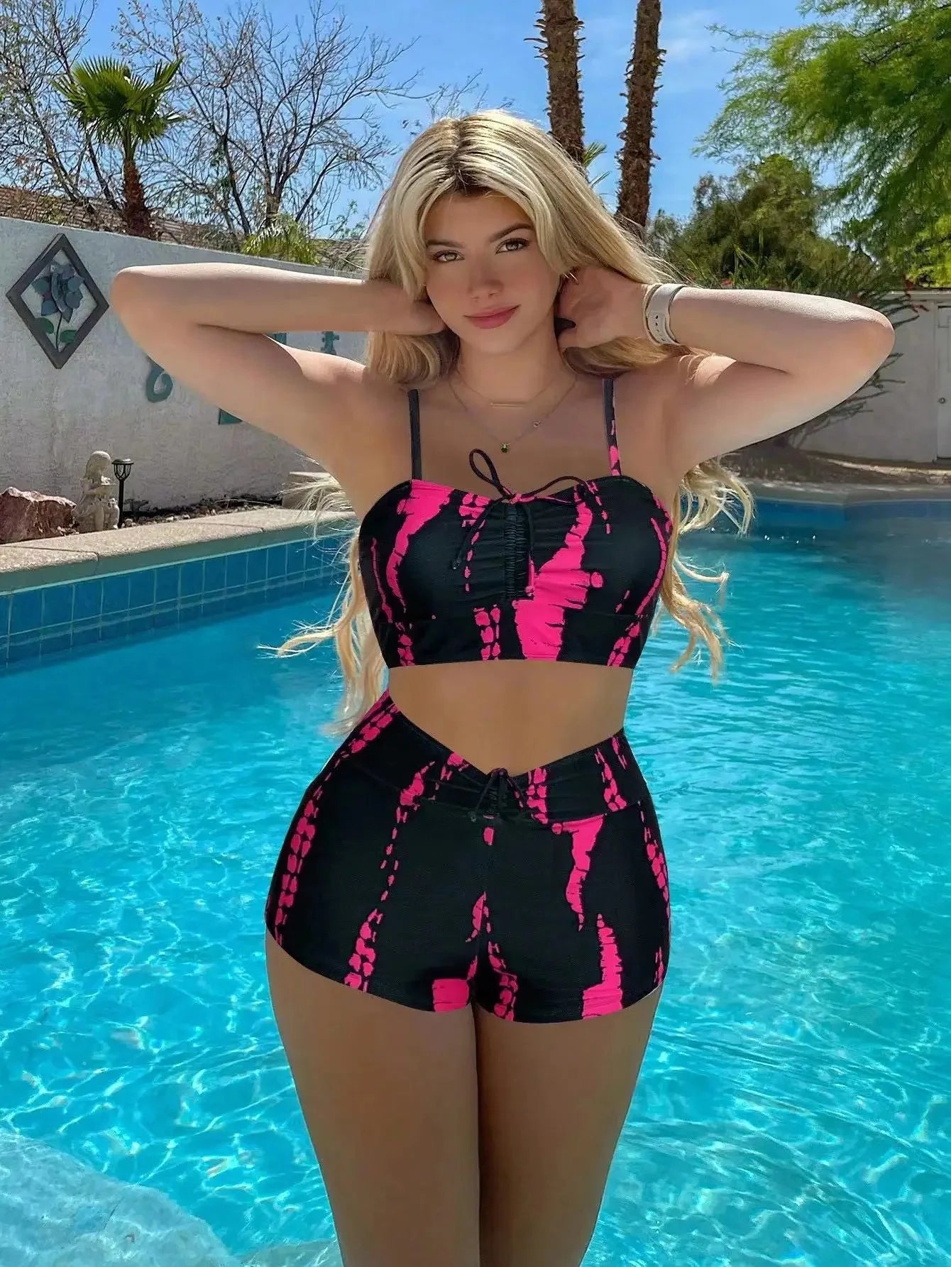 High-Waist Bikini Set