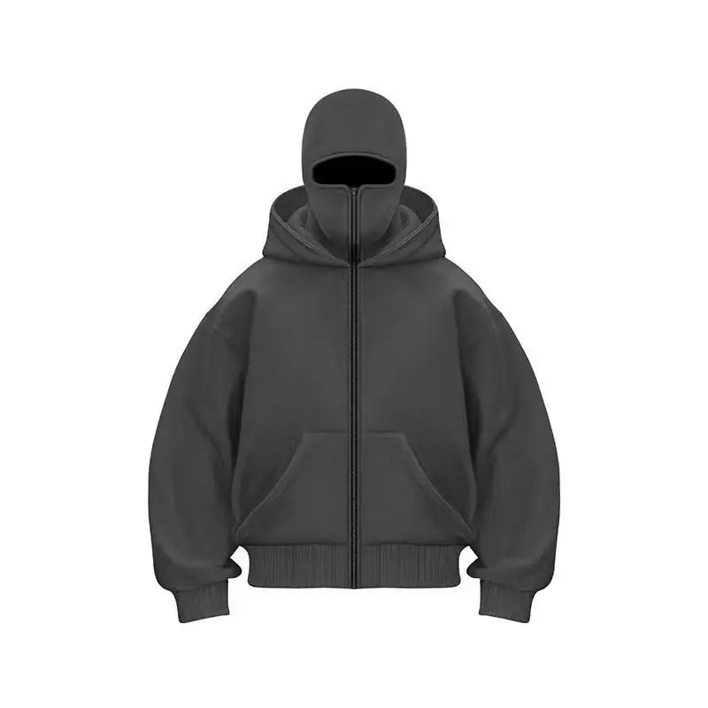 Men's 2n1 Face Thermal + Hooded Sweatshirt