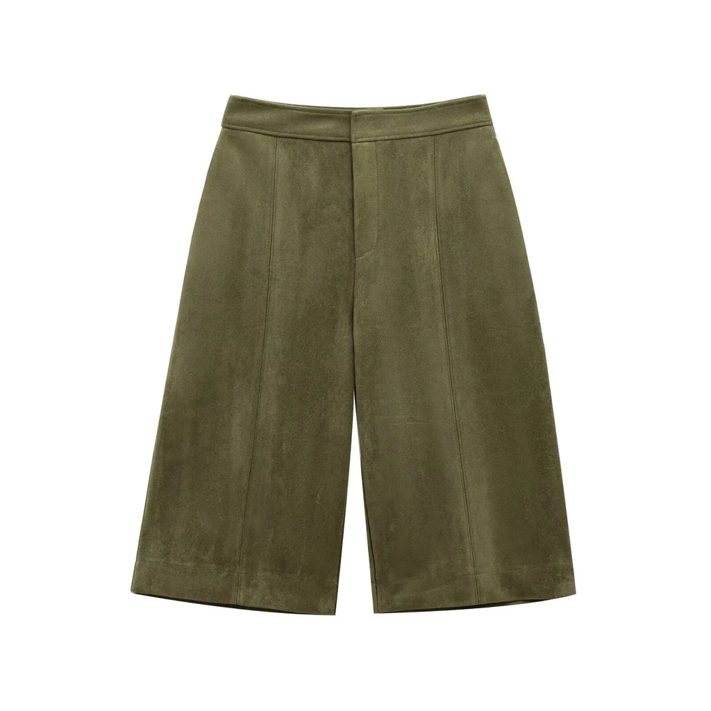Women's Suede 2PCS Set