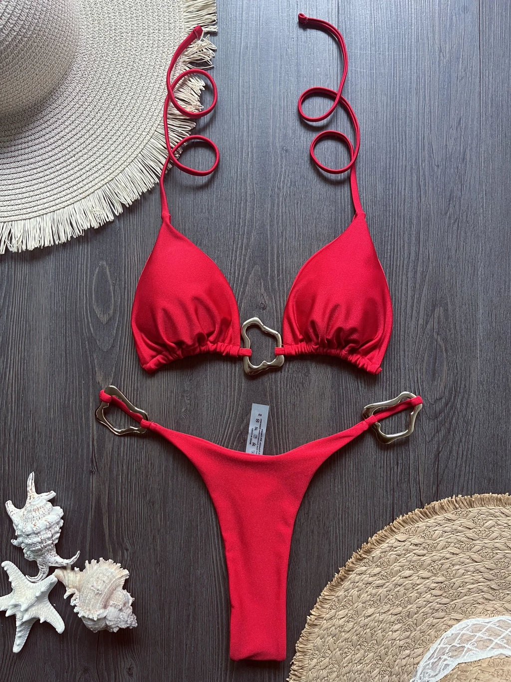 Halter Micro Bikini 2026 Women Swimsuit Solid Swimwear Thong Bikinis Set Brazilian Beach Wear Bathing Suit Biquini Female