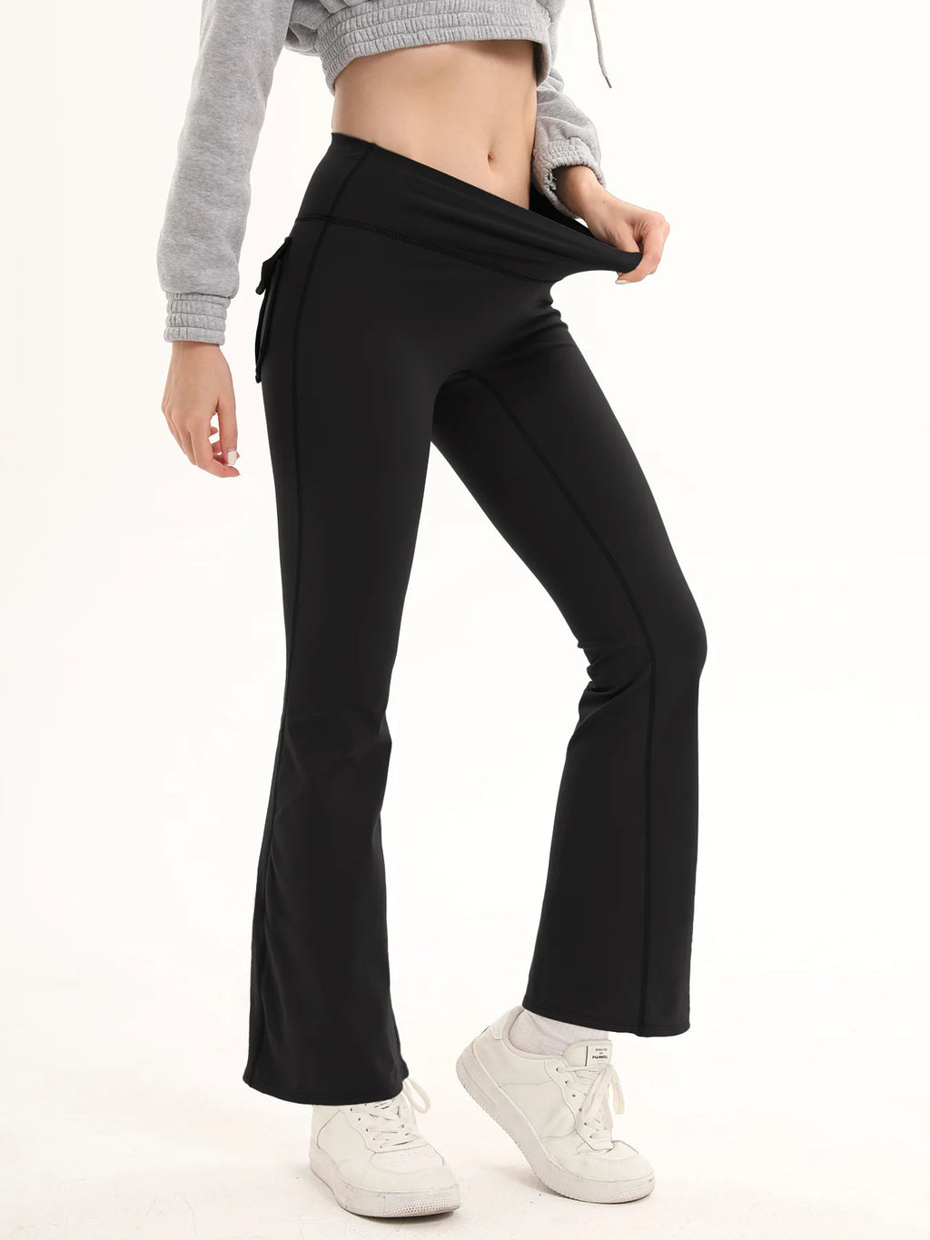Women's High Waisted Flared Yoga Pants