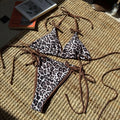 Leopard Print Bikini SwimSuit