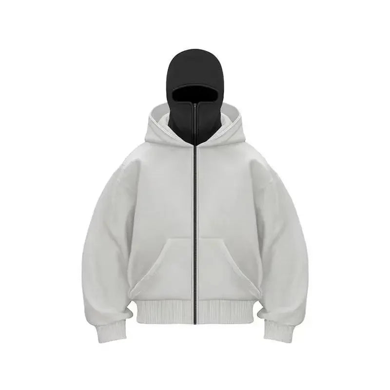 Men's 2n1 Face Thermal + Hooded Sweatshirt