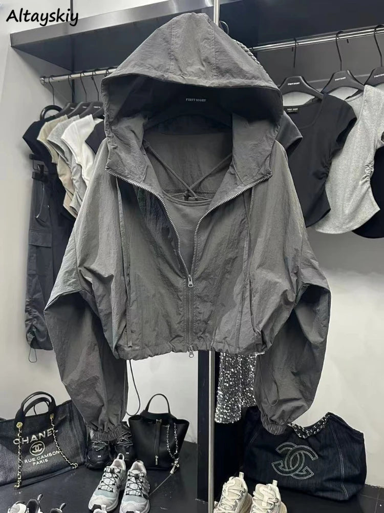 3 Colors Loose Vintage Jackets