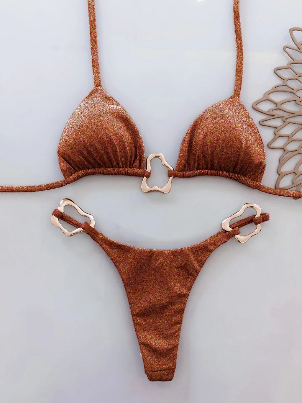 Halter Micro Bikini 2026 Women Swimsuit Solid Swimwear Thong Bikinis Set Brazilian Beach Wear Bathing Suit Biquini Female