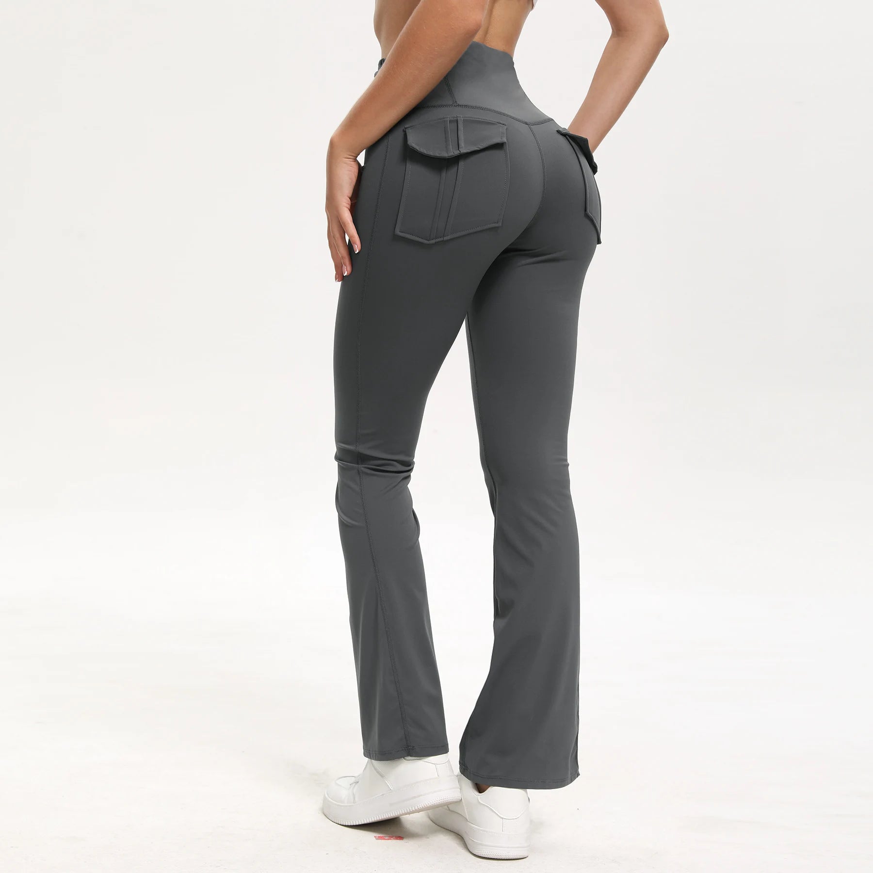 Women's High Waisted Flared Yoga Pants