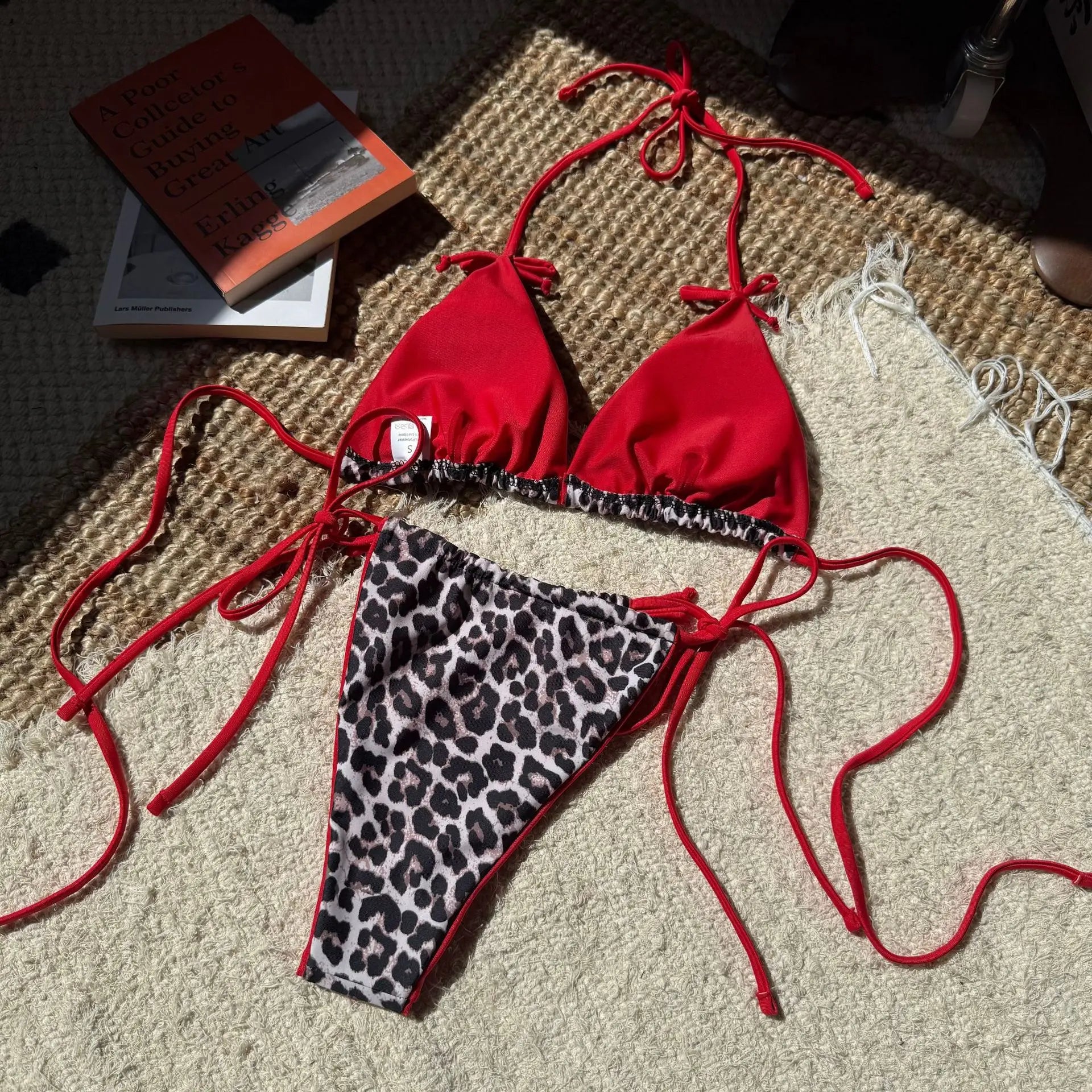 Leopard Print Bikini SwimSuit