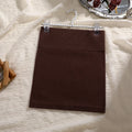 1Pcs Summer High Waist Elastic Mini Skirt