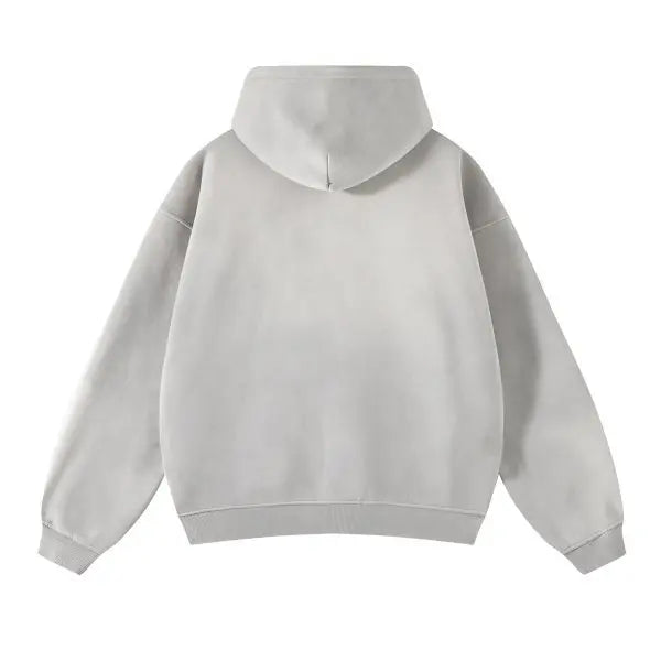 Color Washed Street Wear Styled Hoodie