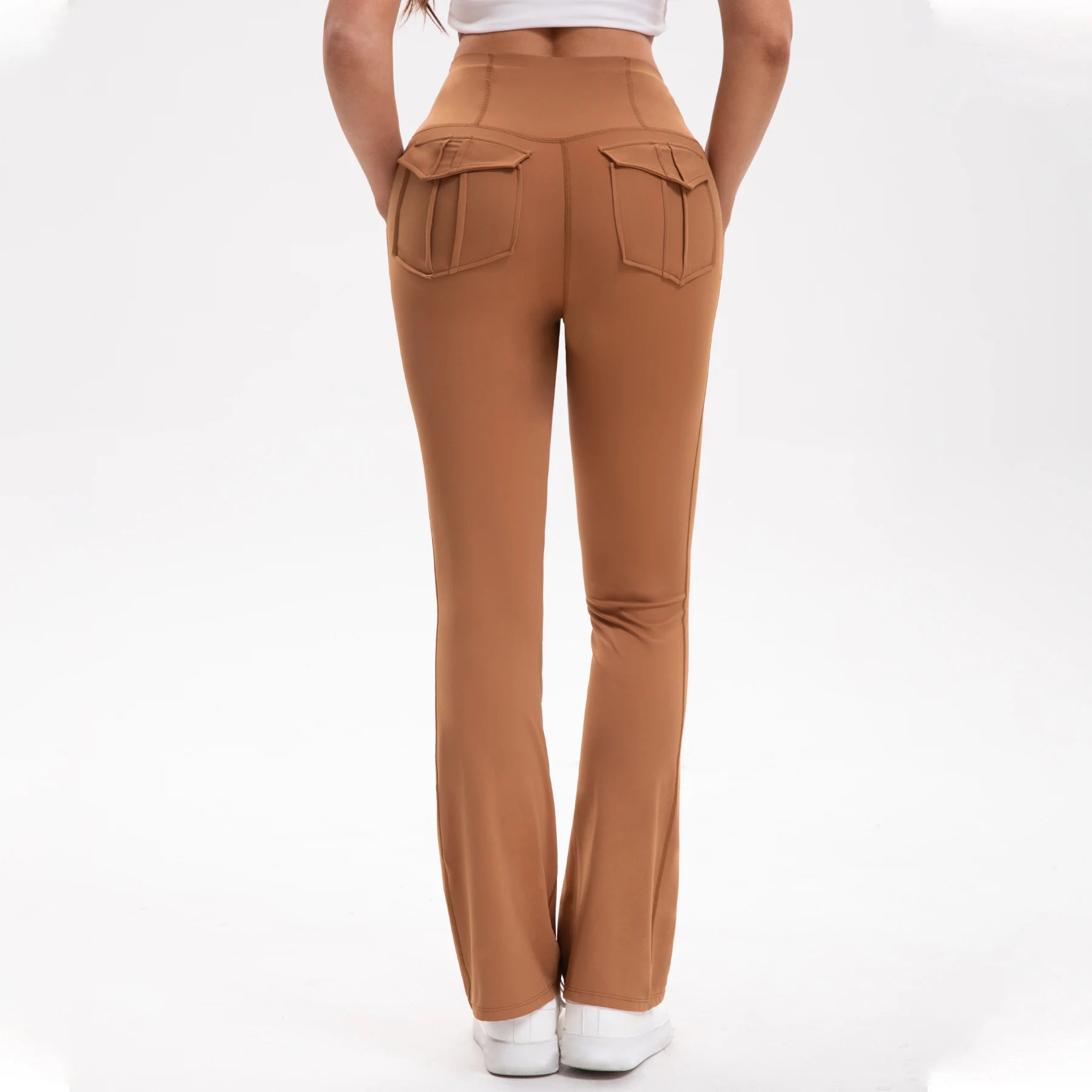 Women's High Waisted Flared Yoga Pants