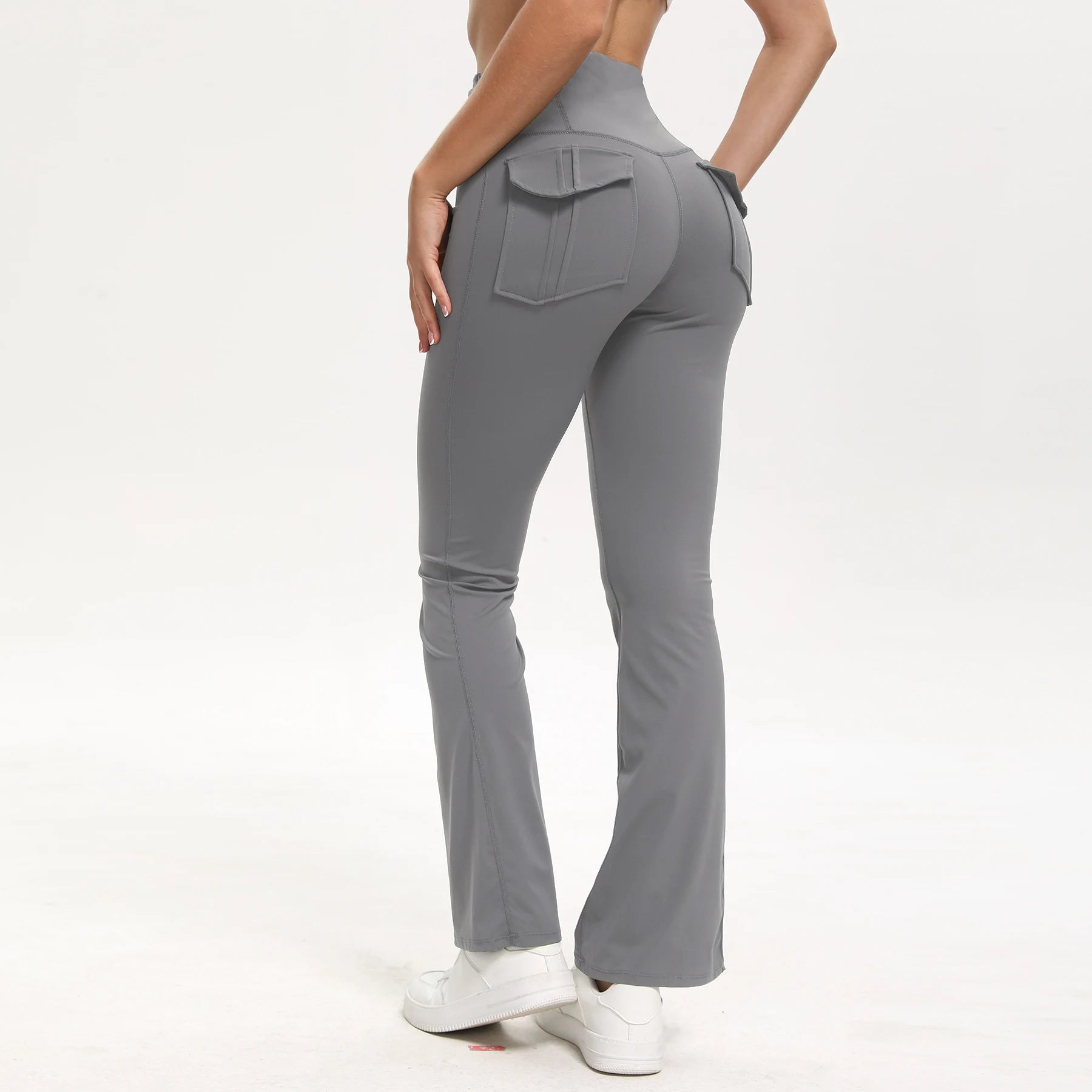 Women's High Waisted Flared Yoga Pants