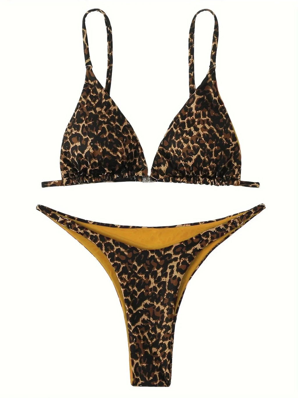 Leopard Print Bikini SwimSuit