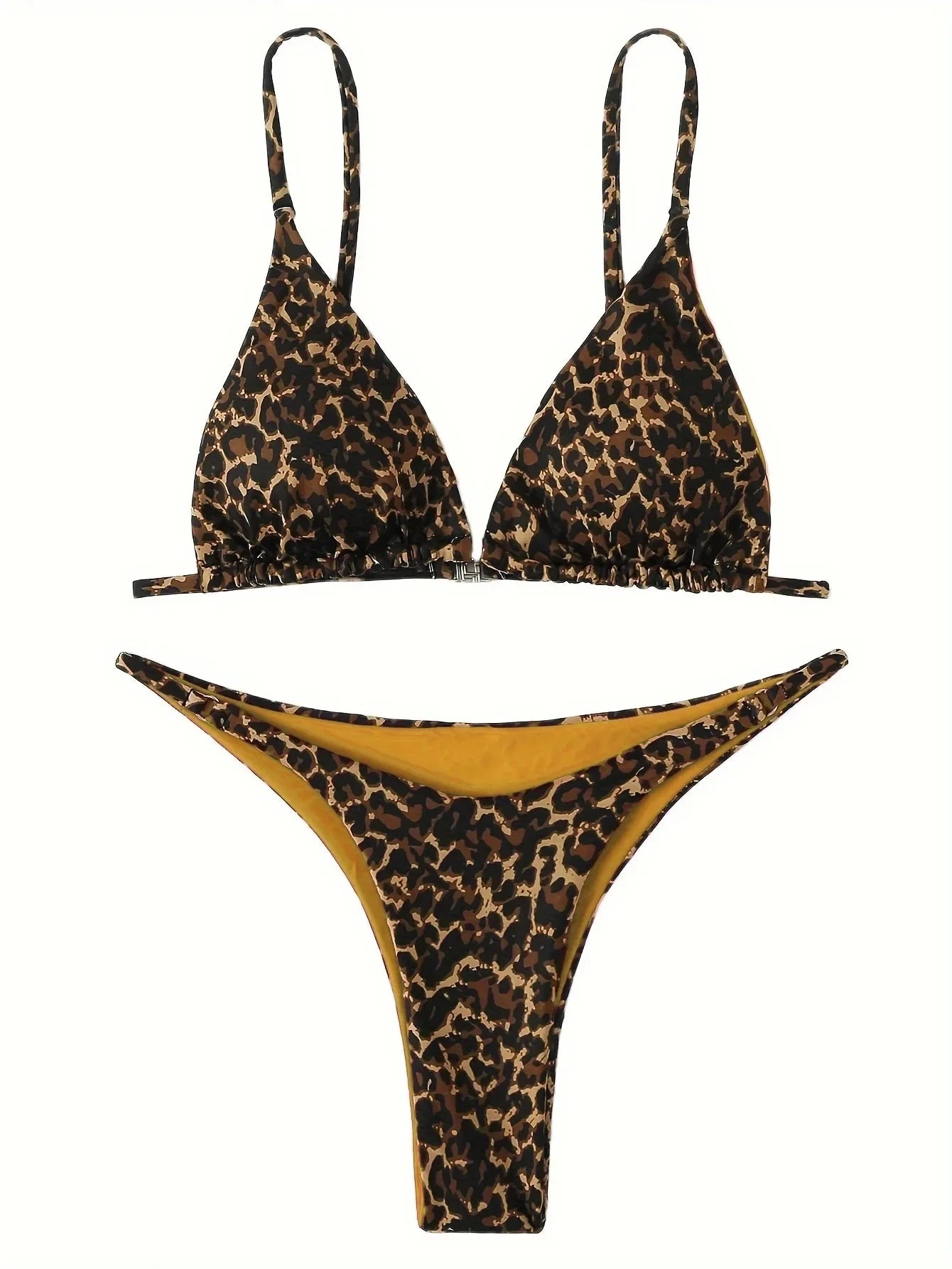 Leopard Print Bikini SwimSuit