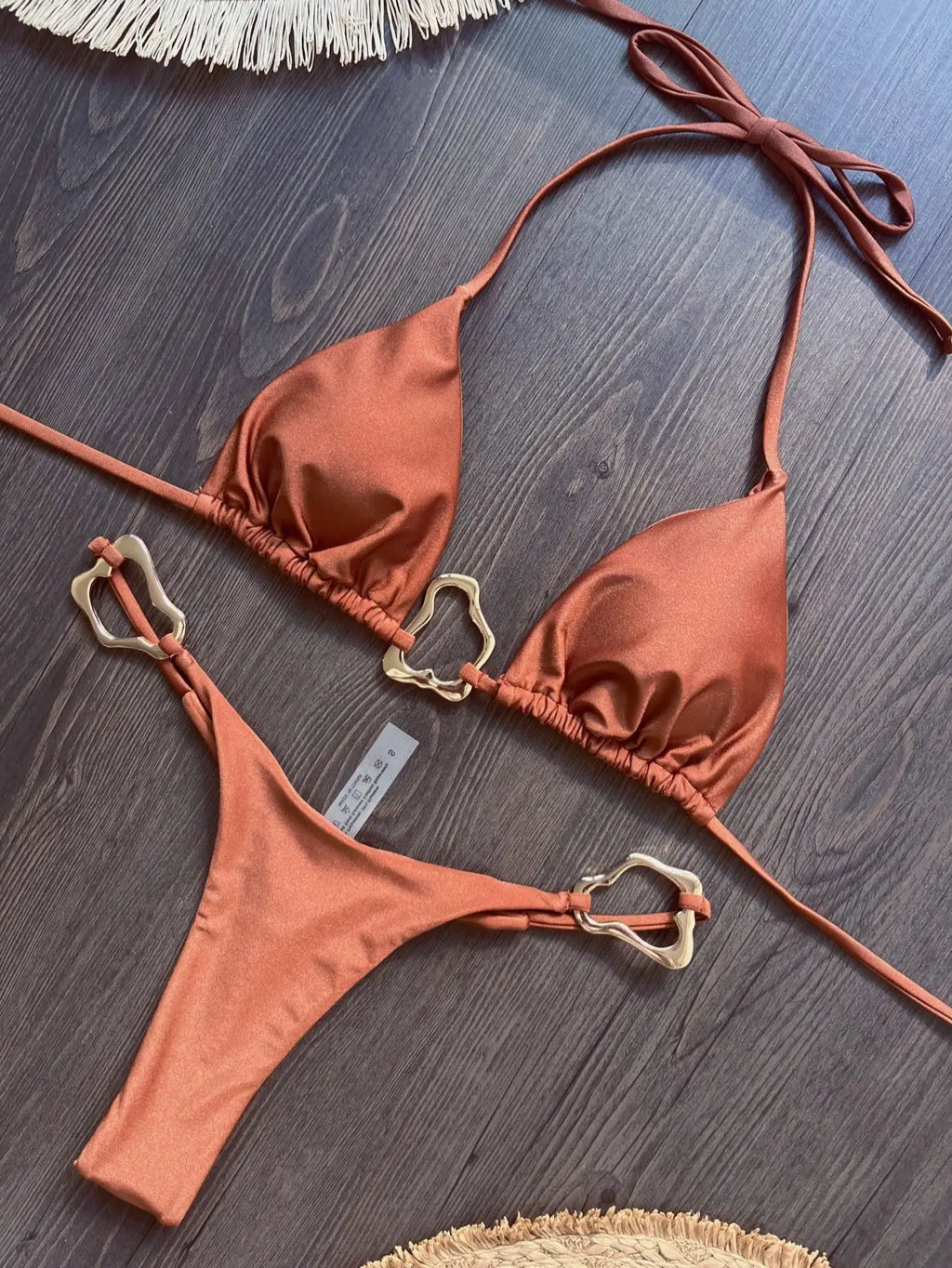 Halter Micro Bikini 2026 Women Swimsuit Solid Swimwear Thong Bikinis Set Brazilian Beach Wear Bathing Suit Biquini Female