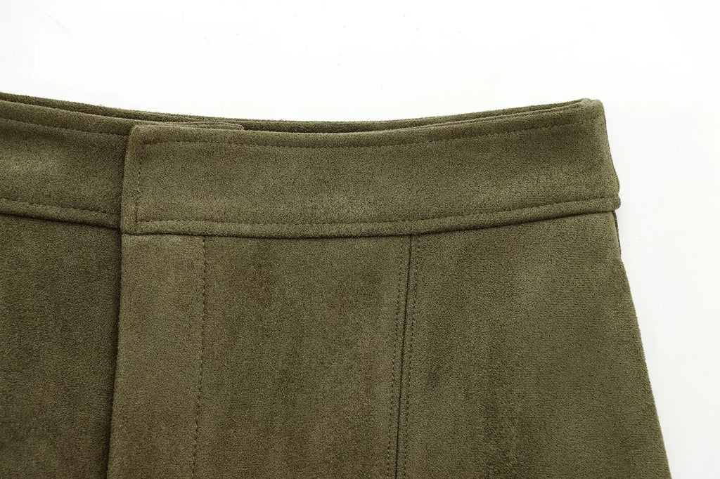 Women's Suede 2PCS Set