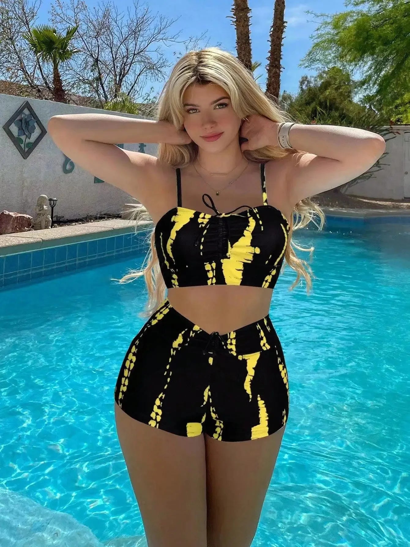 High-Waist Bikini Set