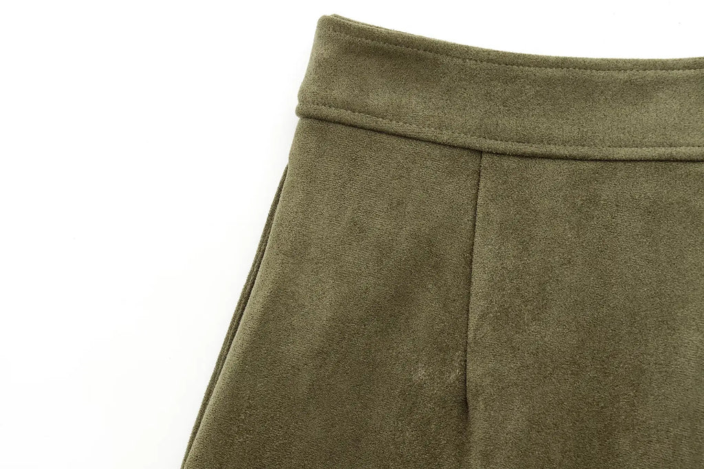 Women's Suede 2PCS Set
