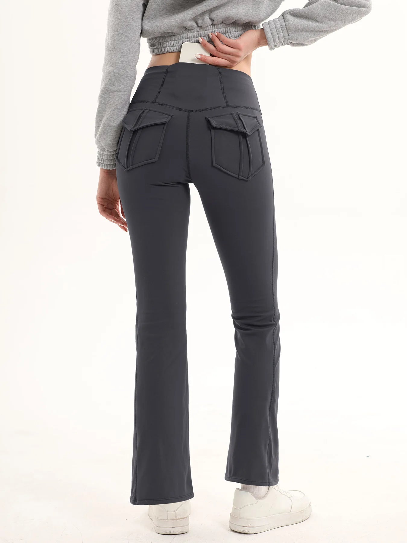 Women's High Waisted Flared Yoga Pants
