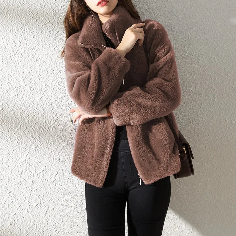 Women's Autumn Fur Coat