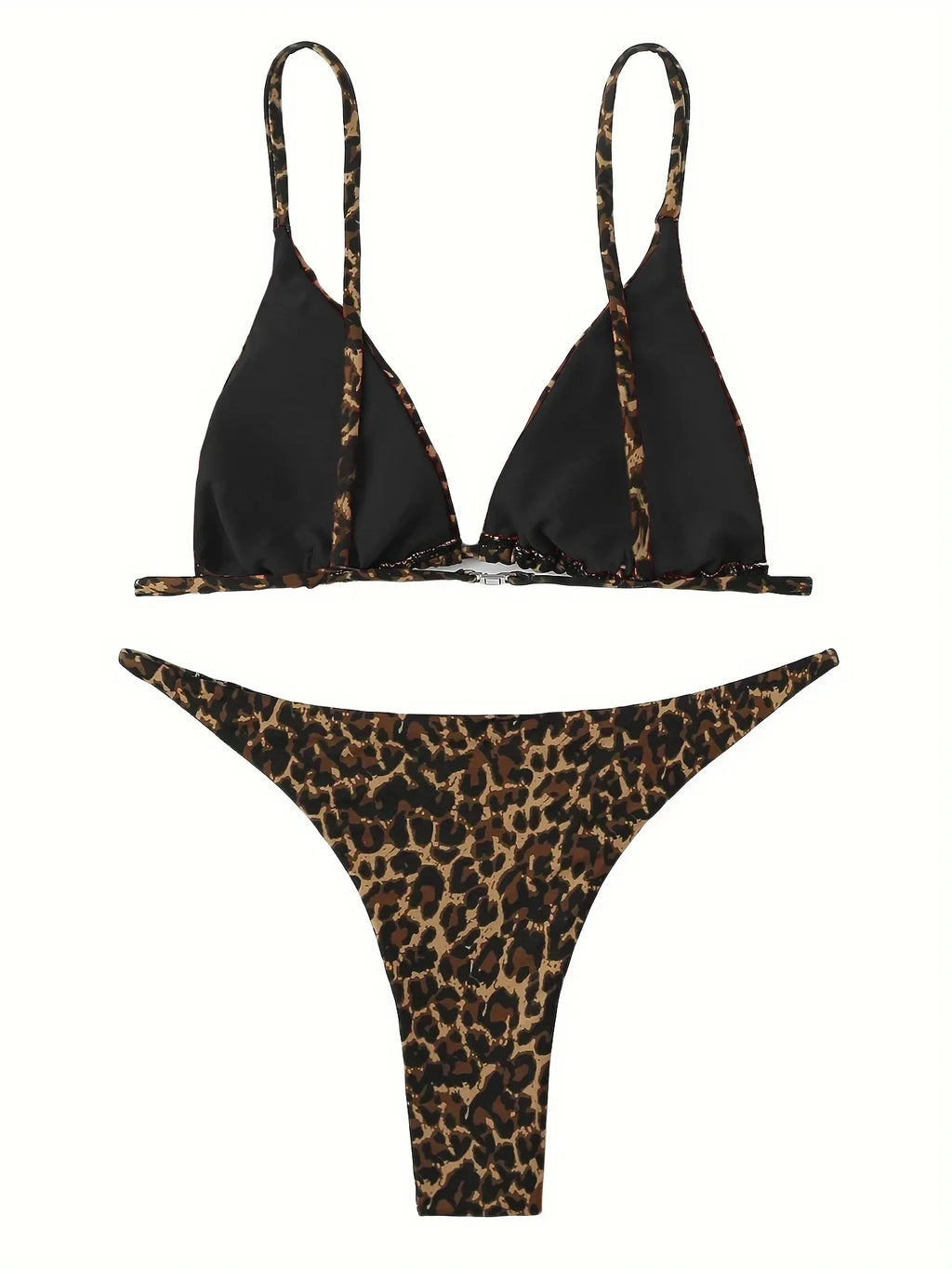 Leopard Print Bikini SwimSuit